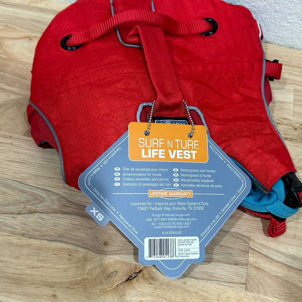 Kurgo Surf N Turf Dog Life Jacket XS NWT - Picture 9 of 11